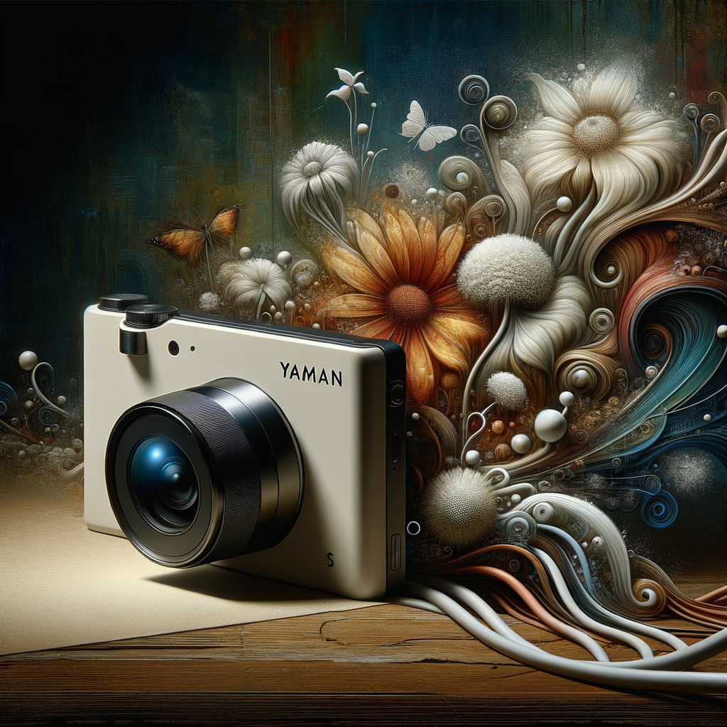 ヤーマン フォトプラス プレステージSが高級感のある背景に置かれた商品イメージ。製品の洗練されたデザインを強調。